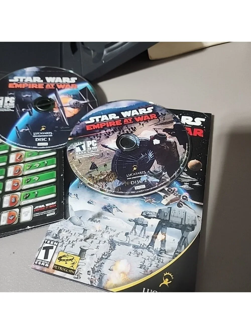 STAR WARS: Empire At War PC CD ROM 2006 COMPLETE